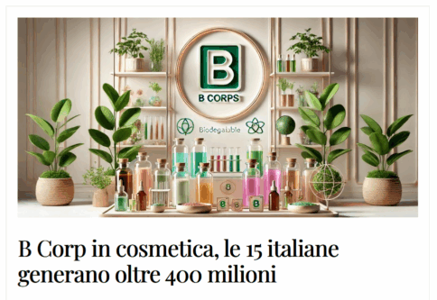 Cosmetica sostenibile: le 15 aziende italiane certificate B Corp